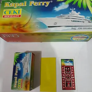 [1 Box isi 10Pcs] Kartu Ceki KAPAL FERRY / Kartu Kuning Card Games