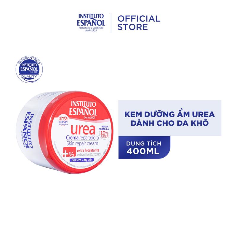 [KOL] Kem Dưỡng Thể Hỗ Trợ Dưỡng Ẩm, Làm Mịn Da Instituto Español 10% Urea Crema Reparadora Extra Hidratante 400ml