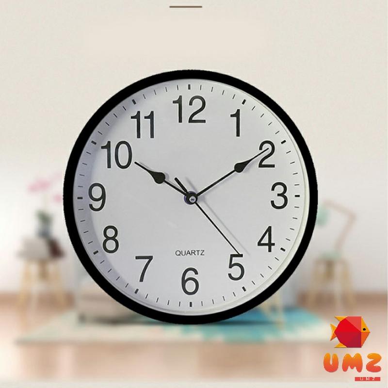 Product Introduction of UMZ  นาฬิกาแขวนทรงกลม นาฬิกาเดินเงียบ  เรียบง่ายและมีสไตล์  wall clock 2