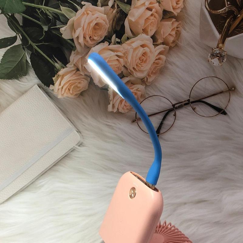 3pcs Bendable Mini USB Light, Foldable Adjustable Desk Mini Lamp, Portable Flexible Reading Light Gadgets for The Home, Bedroom, Office 2