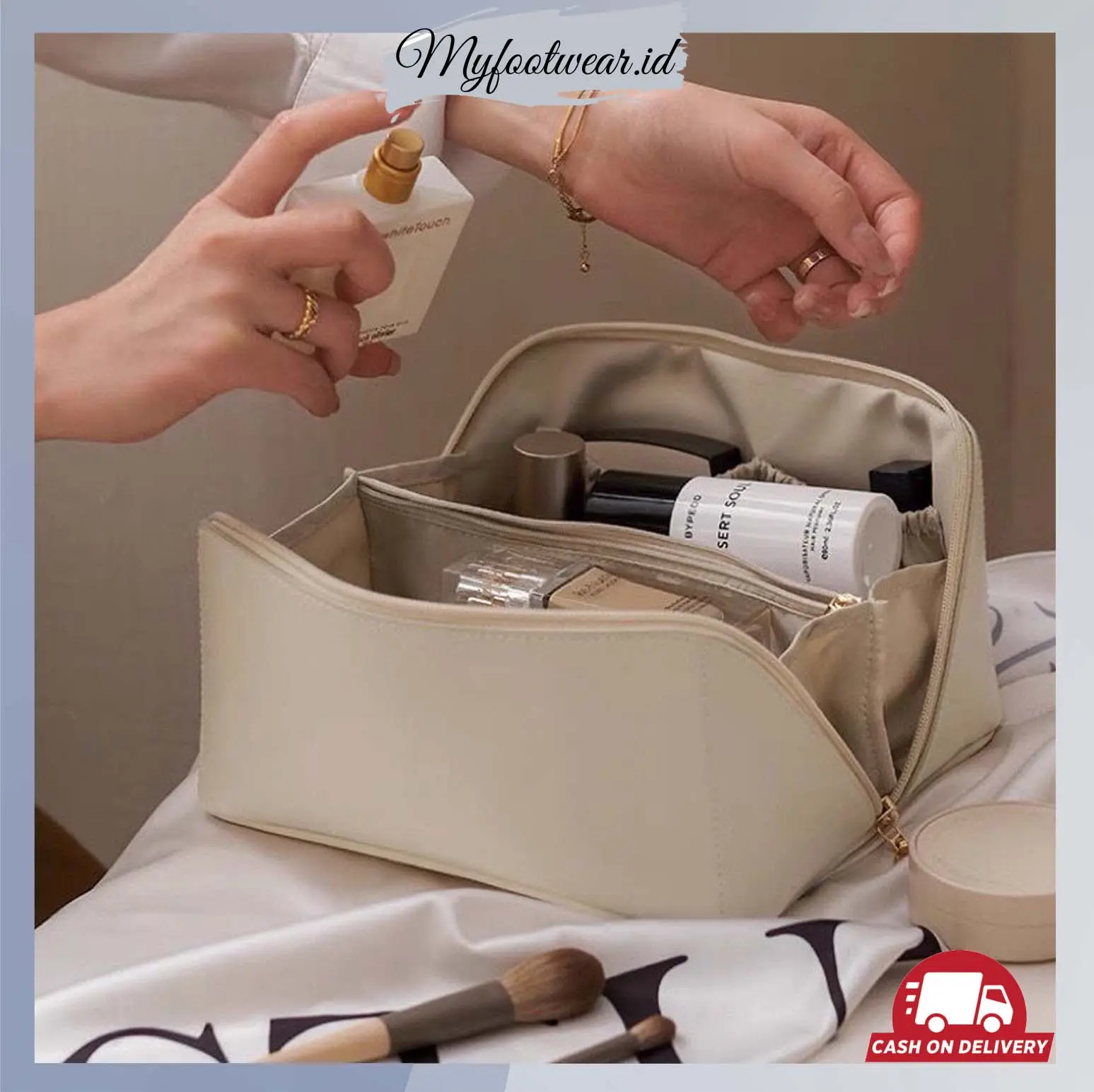 Pouch Kosmetik Pouch Make up Tas Kosmetik Tas Make up Multifungsi