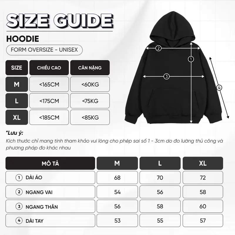 Áo hoodie nữ form rộng dày dặn vải nỉ chân cua HDD1640 Miucho in basic 6