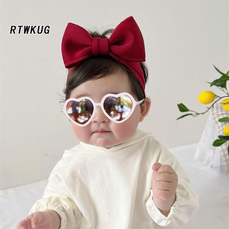 Baby Girl Headbands, Adjustable Bowknot Head Wraps Hair Accessories 3