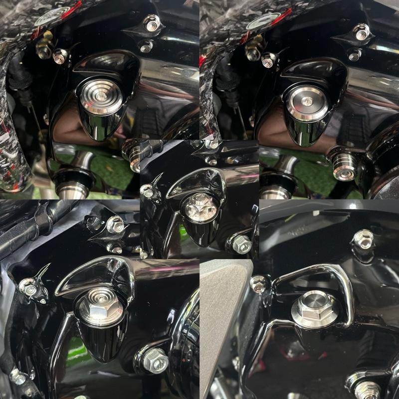 Ốc nắp nhớt Salaya ( 5 mẫu - Inox304 CNC ) Gắn Mọi Dòng Xe Honda - Yamaha