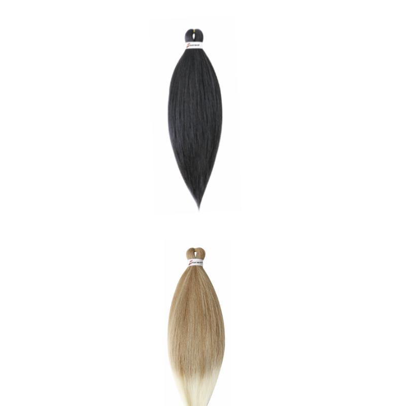 Product Introduction of Easy Braid Big Braid EZ Low Temperature Silk Soft Chemical Fiber EZ Africa Dreadlocks European and American Style Wig Factory Wholesale 6