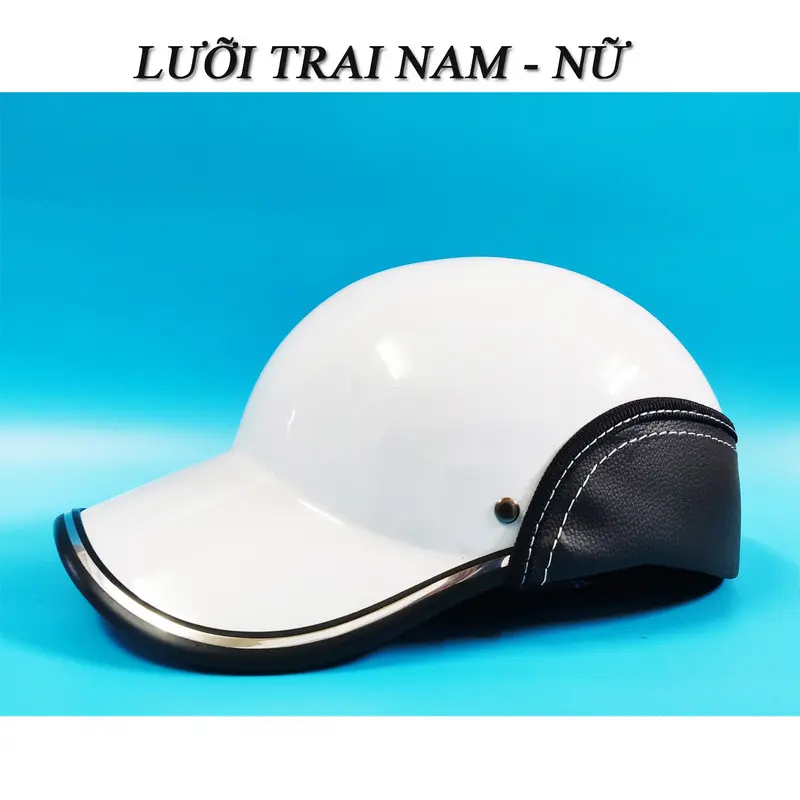 Mũ Bảo Hiểm Dạng Kết Cho Nam Và Nữ (Kết Da) - Nón Bảo Hiểm Thời Trang Dễ Thương 7