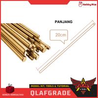 Gambar Brass Rod 2.5mm Hobby mio - 5pcs copper tabung bulat solid custom gundam model kit dari Wahkhilaf Kota Surabaya 3 Tokopedia