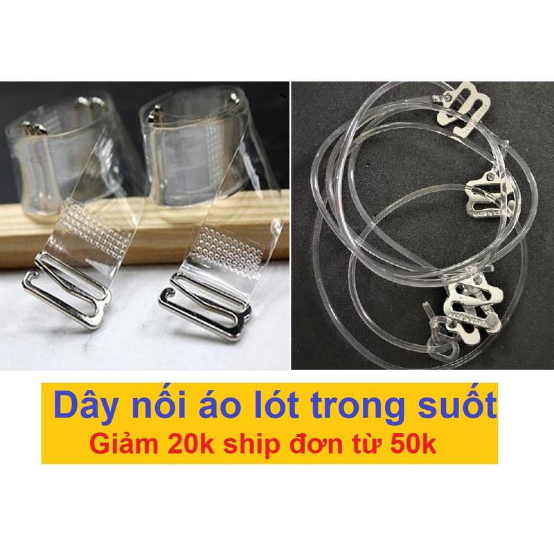 Dây quai áo lót ngực nhựa dẻo trong suốt bền đẹp cho nữ K78