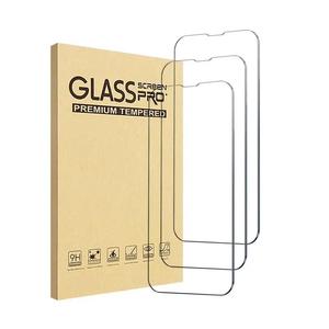 Kit de Protector de Pantalla de Vidrio Templado HD, Película Protectora de Pantalla Antirrayas y a Prueba de Explosiones, Accesorios para Teléfonos para iPhone 11 12 13 14 15 Pro Max iPhone 15 14 Plus, Accesorios de PC para Teléfonos