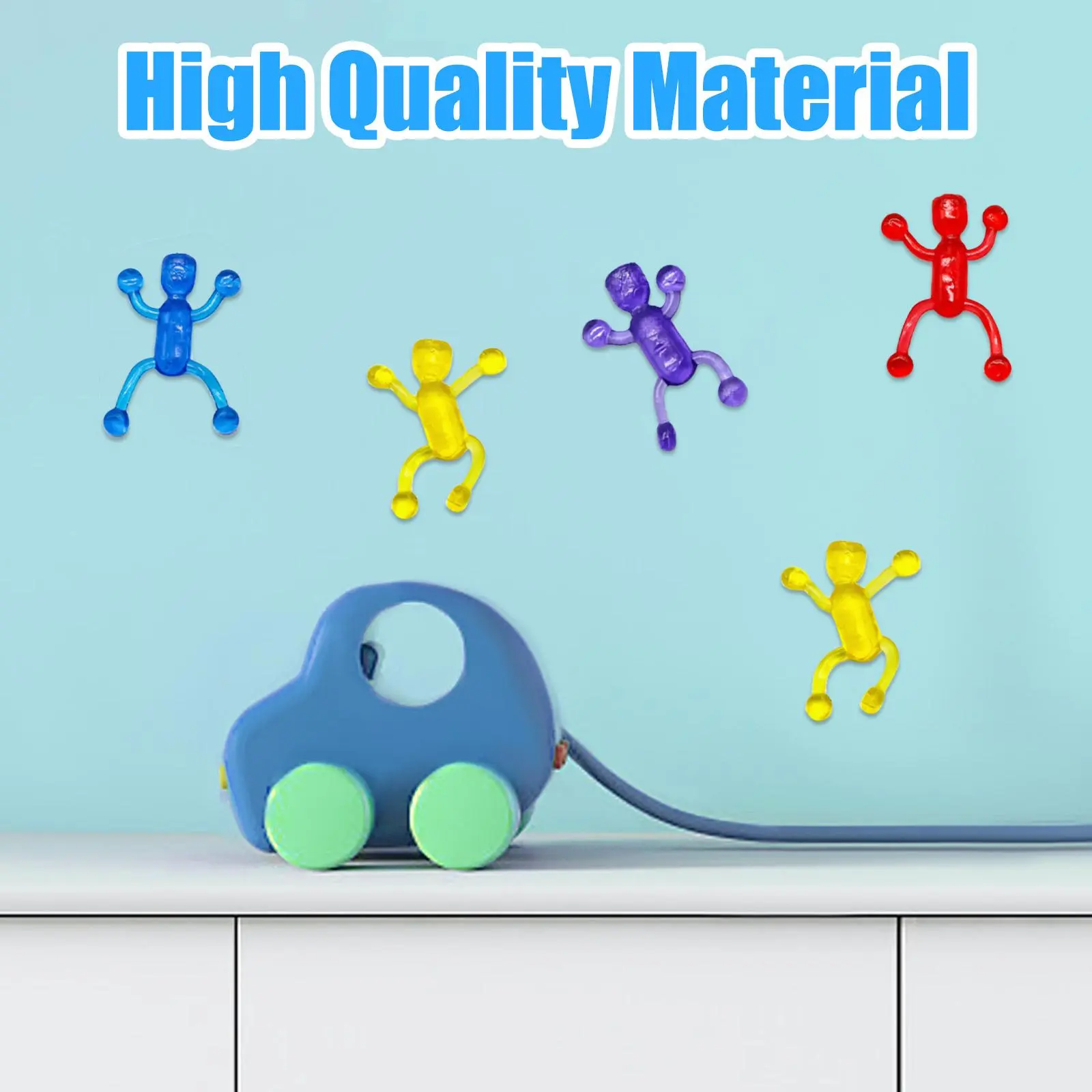 Educational Toys, Soft And Elastic Retractable Sticky Hands Sticky Wall-climbing Toys Decompression Artifact