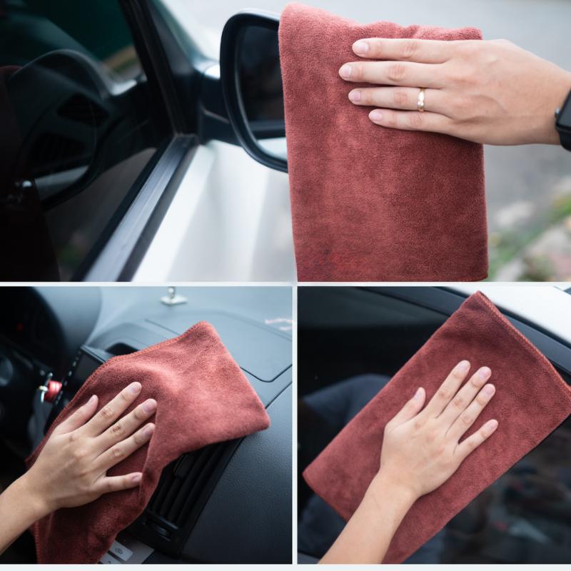 Khăn đa năng cao cấp dùng làm khăn nail, lau xe ô tô, lau chùi nhà bếp siêu thấm hút kích thước 30x50 1