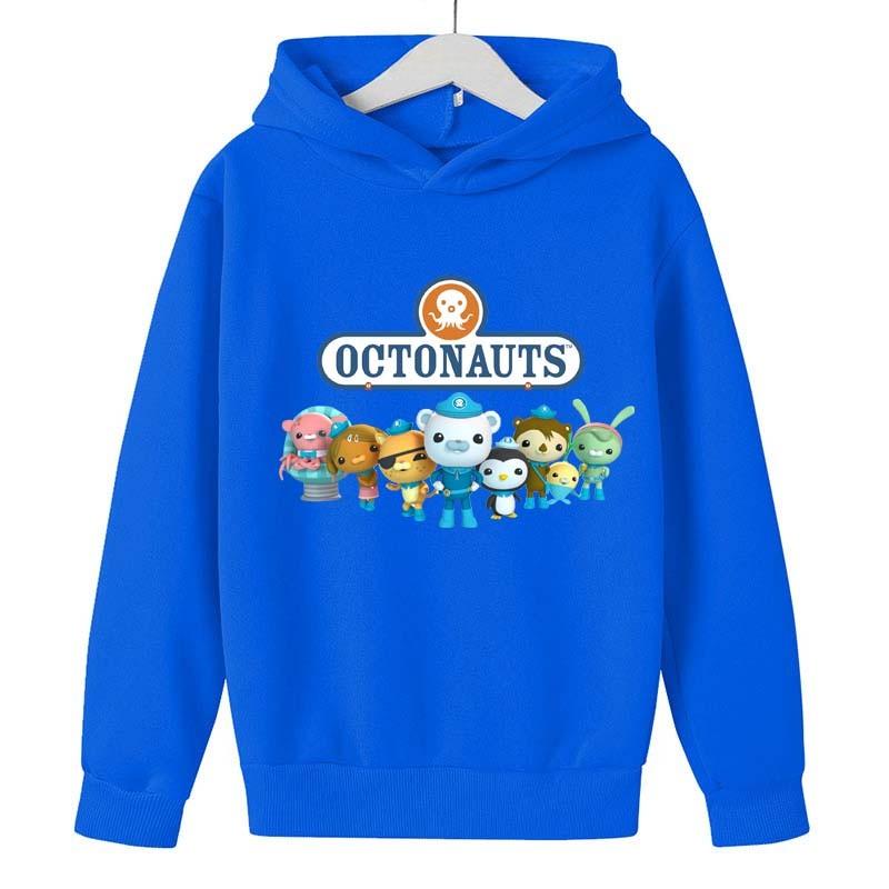 Octonauts Kids Cute Spring Autumn Long Sleeve Hooded Sweatshirts 2 ...