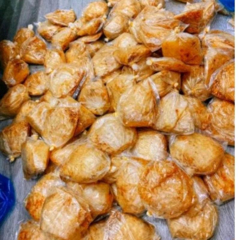 combo 5 gói Bánh tráng trộn muối nhuyễn tỏi,ăn vặt ,snack