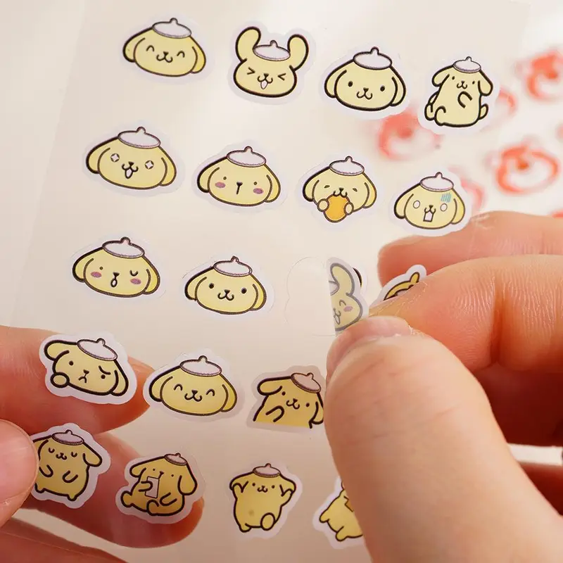 Cartoon Cat Face Colorful Stickers, Cute Acne Stickers Blemishes Improve Cover Face Acne A1C0 2