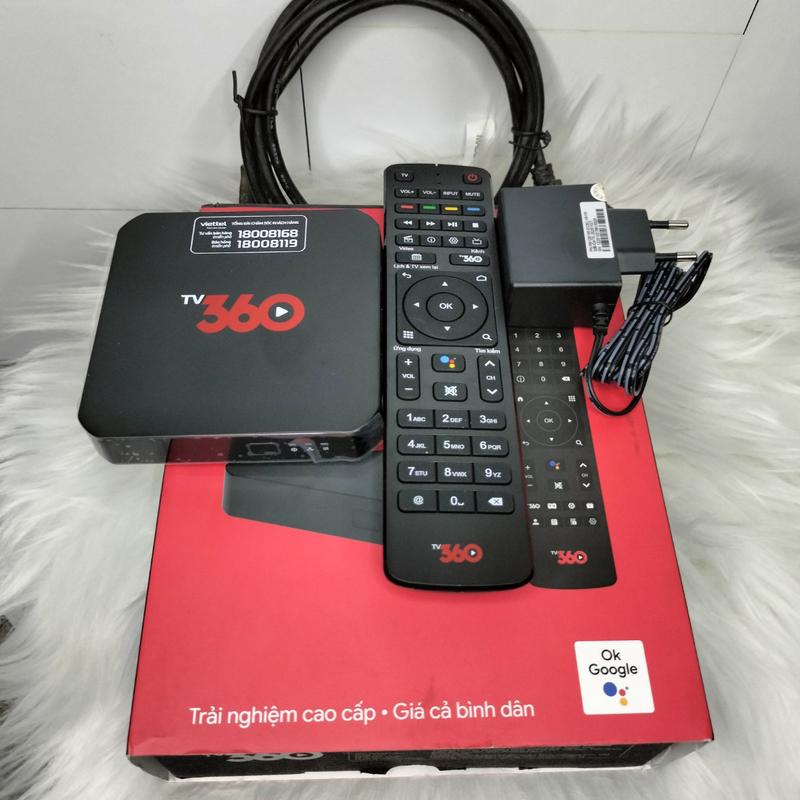 Tivi box 360 xem bóng đá truyền hình youtube không cần đóng cước