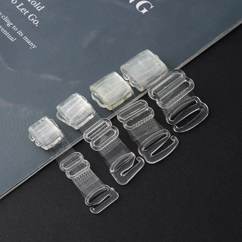 Product Introduction of Invisible Shoulder Strap Plastic Buckle TPU Transparent Bra Frosted High Elastic All-Match Adjustable Non-Magnetic Strap One-Word Adjustable Buckle 2