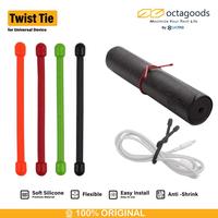 Gambar Pengikat Kabel Octagoods Twist Tie Cable Organizer Karet Silicone Reusable - 4inci (10cm) dari Octagoods Official Kota Administrasi Jakarta Barat 3 Tokopedia