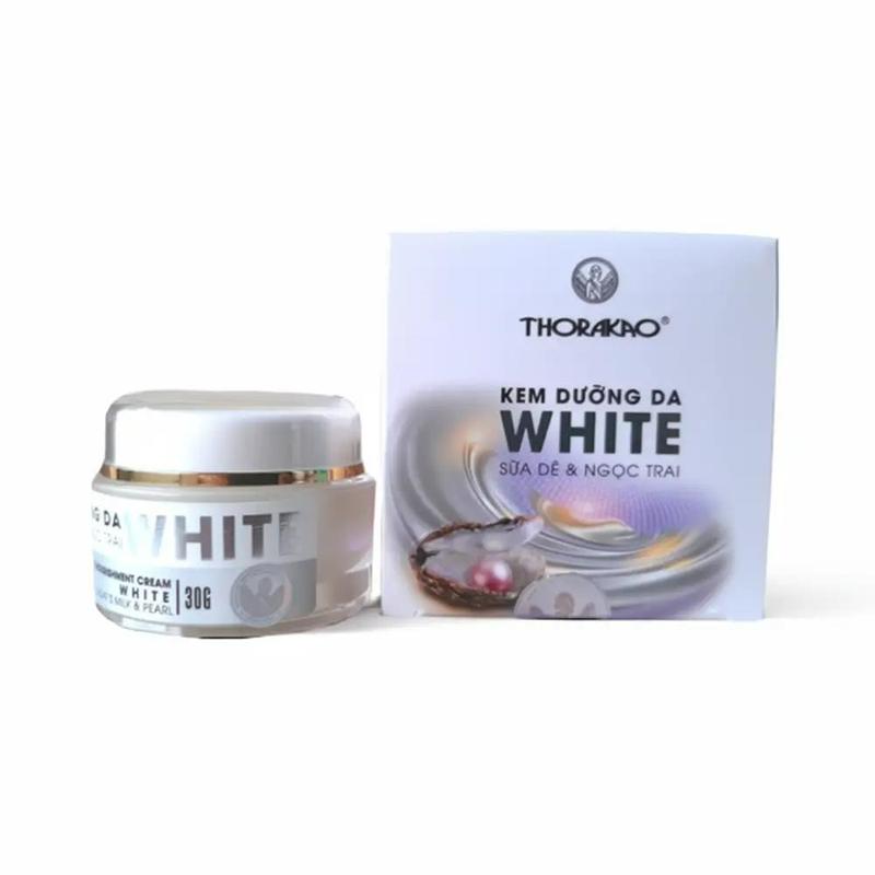 Kem dưỡng da sữa dê và ngọc trai Thorakao 30g Skincare Dưỡng Ẩm Da