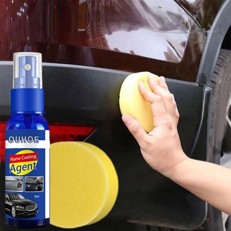 Product Introduction of Automotive Plastic Repair Coating Agent Automotive And Exterior Cleaning 30/100ml+sponge H4U4 26