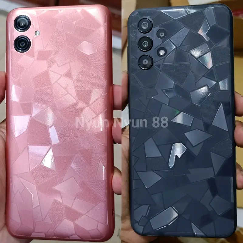 Garskin Glitter Skin Stiker Anti Jamur Motif Abstrak Sam sung A22 4G M32 A14 A22 5G A51 A52 A72 A71 A31 A32 S9 Plus S10 Plus A20 A30 A50 A50s A30s A11 M11 A21s A12 M12 A13 A23 A53 A12  M12 M22 M52 5G A73 A33 A03 A03s M23 S20 S21 S22 S23 A34 A54 A24 1