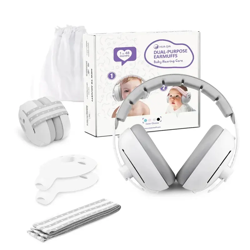 Baby Headset Mini Headset Adjustable Headset Anti-Ear Headset Anti-Ear Children Outdoor Sleep and Aircraft Anti-Noise Headset Audio Earbud Audio Earbud Electronic