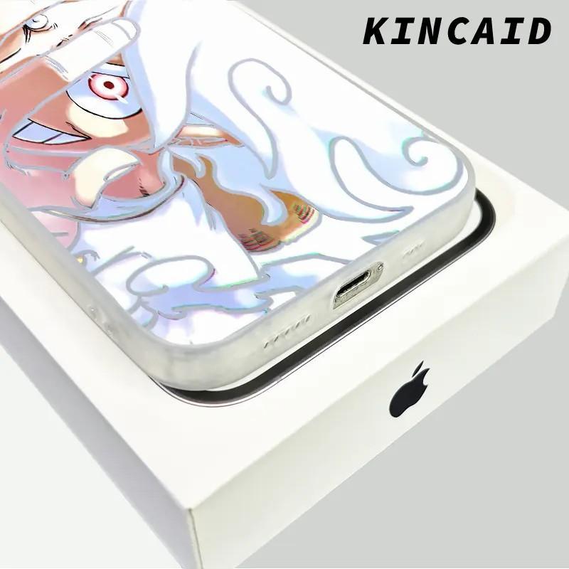 Berlaku untuk Silver White Case iPhone 13 Karakter kartun anime Penutup Penuh Perlindungan Penuh For Case iPhone 15 X XS MAX case iphone xr case iphone 11 12 Anti-fall casing iphone 14 Plus Pro Max case iphone 6 7 8 SE UPX030CYK 1