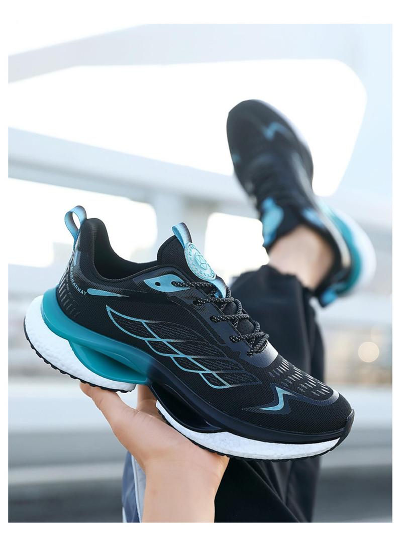 Product Introduction of Women's Fashionable Lace Up Mesh Breathable Lightweight Running Shoes, Casual Comfortable Sports Shoes, All-match Round Toe Shoes for Daily Wear 3
