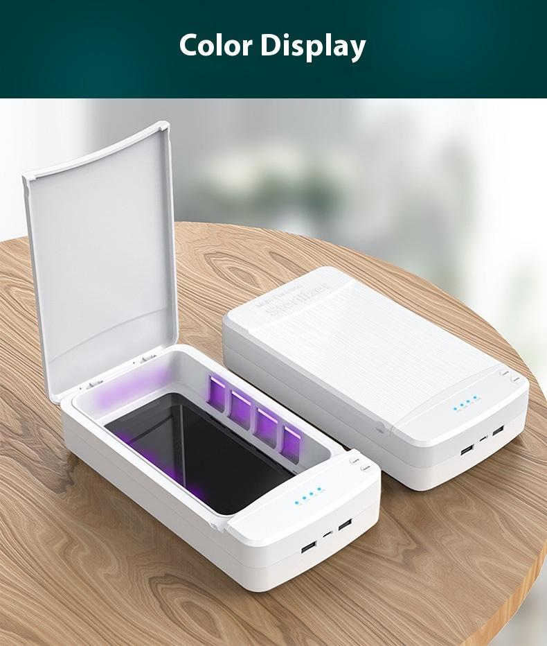 Product Introduction of Portable UV Phone Sanitizer for Multi-functional Disinfection 13