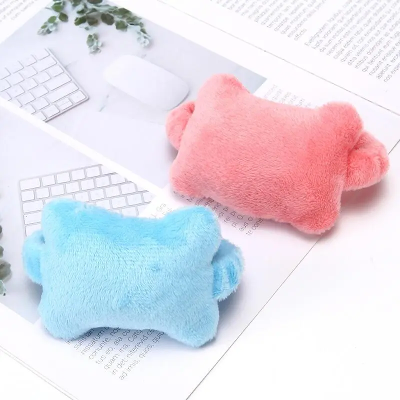 Mini Mouse Pad Hand Pillow Plush Multi Functional  Wrist Pad Hand Rope Headband Portable Suitable For Gaming Learning Office Laptop Computer