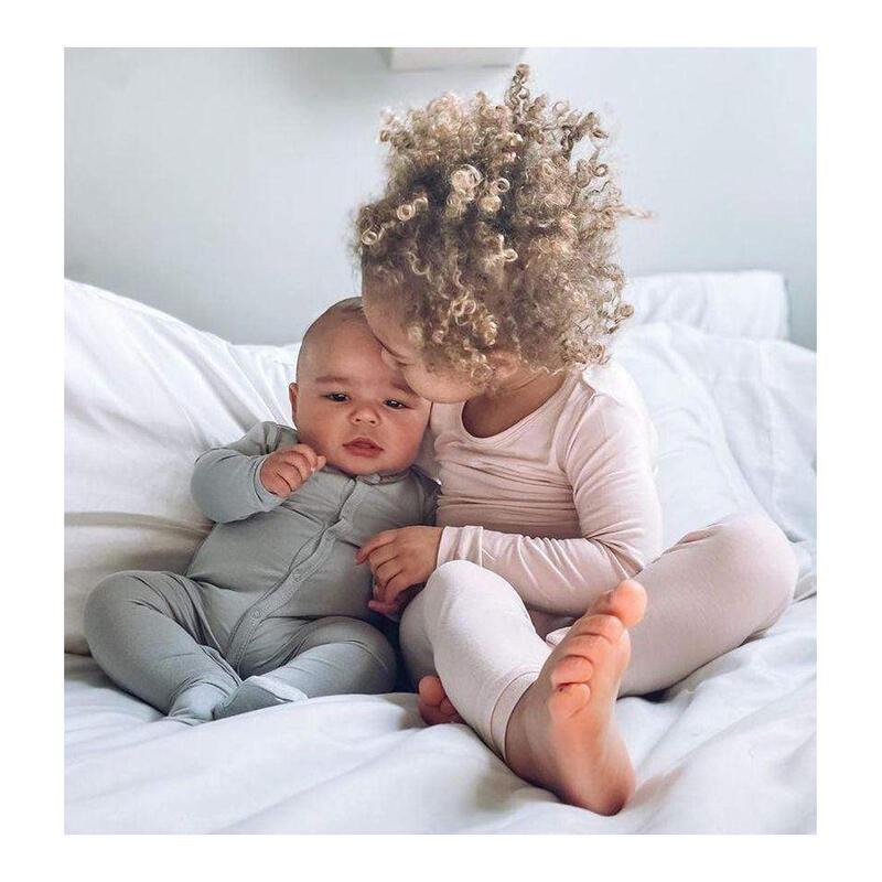 Product Introduction of Children's bamboo fiber jumpsuit, spring and autumn long sleeved newborn baby crawling clothes, zippered pajamas 36