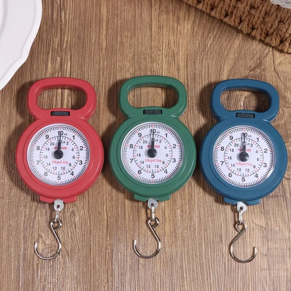 comeonn 1Pcs Durable 10kg Capacity Spring Scale Pointers Hook Mini ...