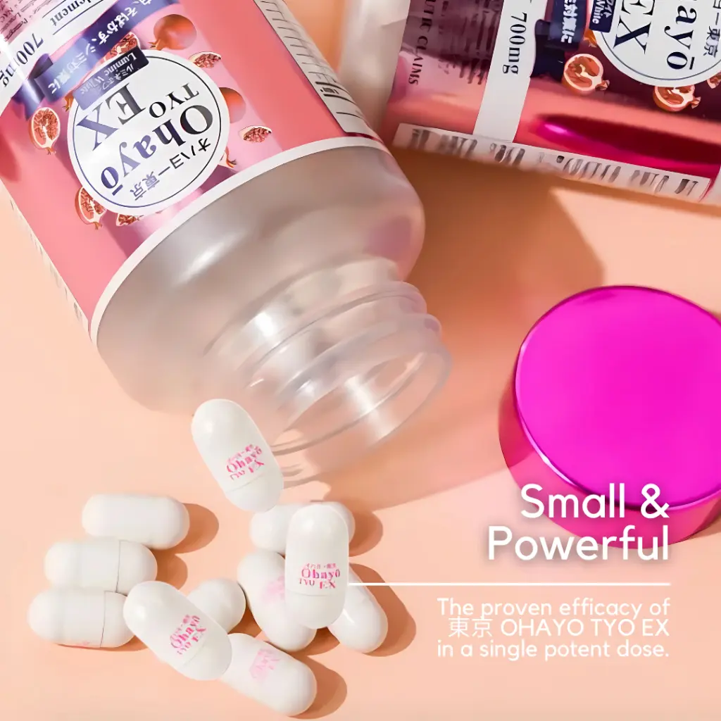 OHAYO TYO Tokyo EX Lumine White 100% MADE IN JAPAN 60 Capsules Glutathione  Collagen Vitamin C FDA - TikTok Shop Philippines