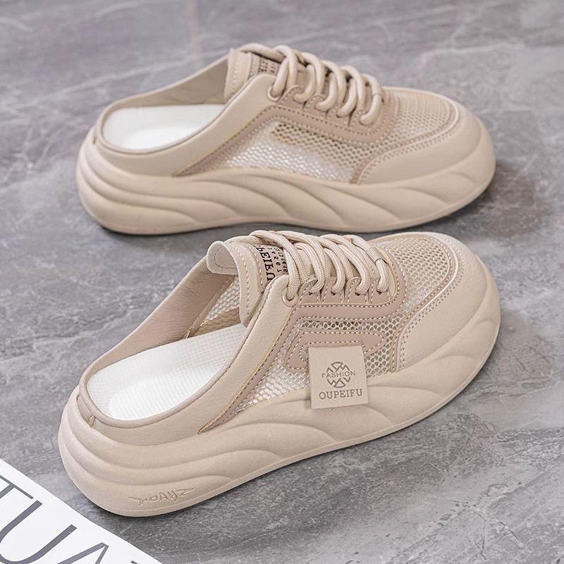 MISSY - Giày Lười Nữ Thoáng Khí Hot Trend 2024 MS627 Shoes thông thường giày hở gót & guốc DéP giày  đạp