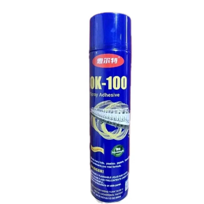 Keo dạng xịt gián Vải, Giấy, Xốp OK 100 0