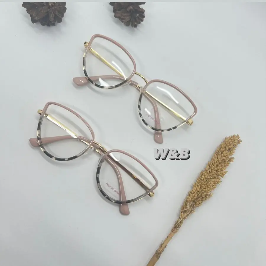 Frem Kacamata Photocromik Free Bok Dan Lap Kode R988525 Leopartpink Frame Lensa Eyewear