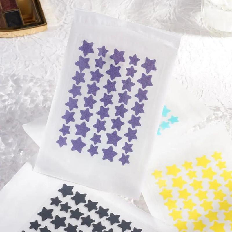 40Pcs/sheet Durable Acne Treatment Pimple Patches Cute Star Shaped Colorful Pimple Cover Sticker Invisible Skin Care Acne Patch 4