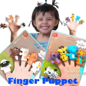 Mainan Anak Finger Puppet Hand Puppet Boneka Jari Boneka Tangan Hewan Lucu Mainan Edukasi Belofty Toys