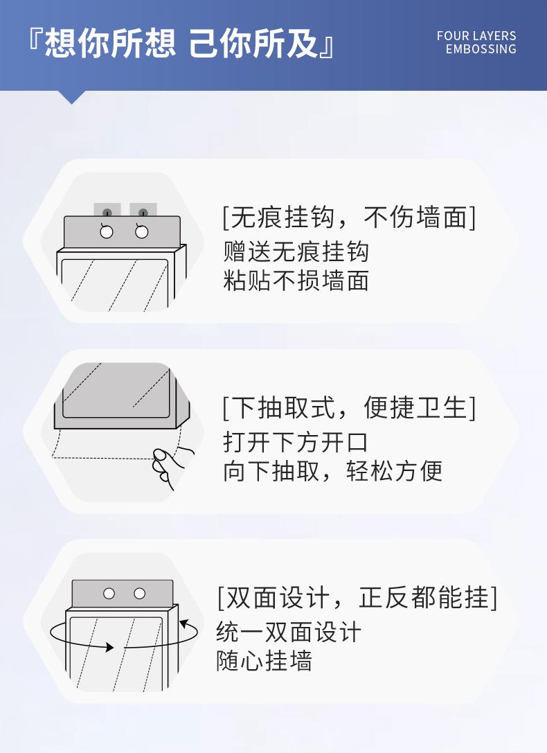 Product Introduction of [Ready Stock&COD][Ready Stock & Cod] Toilet Special Hanging Instant Toilet Paper Household Toilet Paper Full Box Toilet Paper Extraction Large Bag Bung Fodder 9