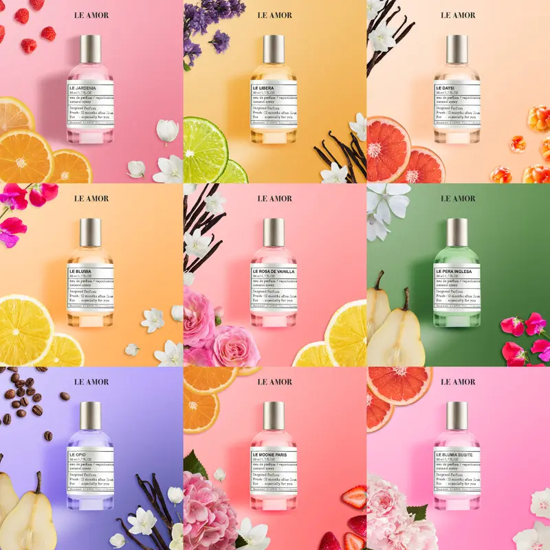 Le Amor Parfum Best Seller Wanita Eau de Parfum (EDP) - Leamor Perfume Wanita Minyak Wangi Perfume Tahan Lama 30ml 50ml 100ml Elegant 1
