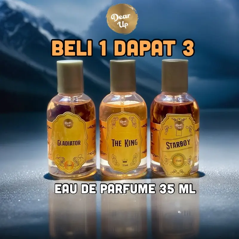 DEAR UP EDP GIFT SERIES BELI 1 DAPAT 3 PARFUM UNISEX BPOM 5