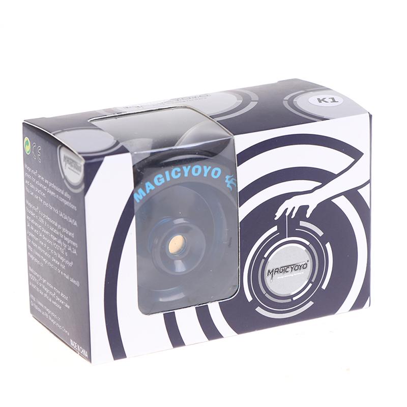 Product Introduction of [qm]Yoyo Classic Baby Toys Professional Magic Yoyo K1 Spin Aluminum Alloy Metal 14
