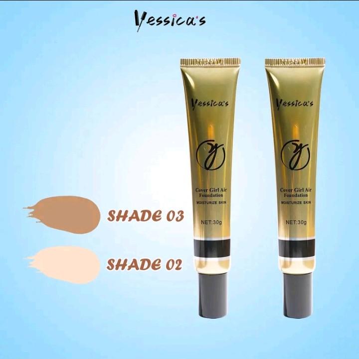 FYC- Jesica's Waterproof Foundation Cover Girl Air Moisturize Skin Tahan Lama 7