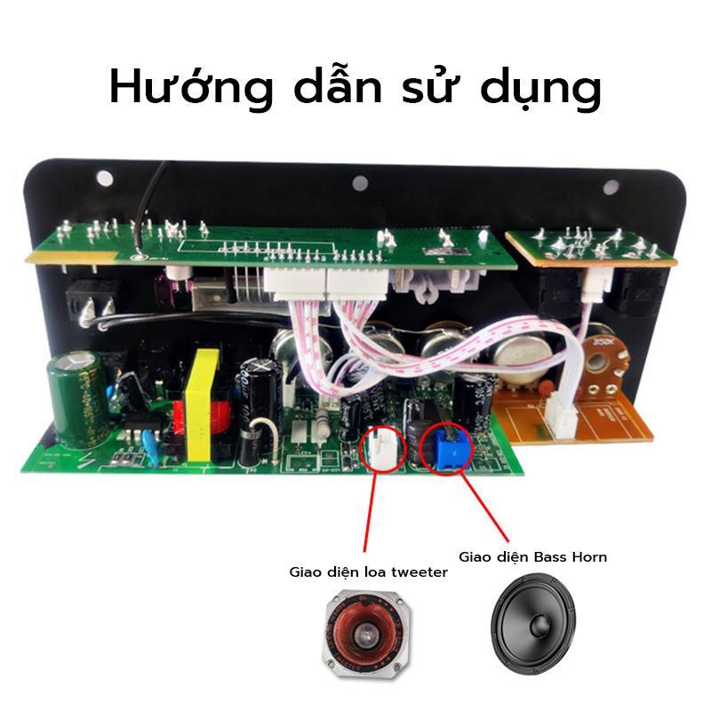 Product Introduction of Chất lượng âm thanh HD 220V 12V kỹ thuật số bảng khuếch đại Bluetooth Loa siêu trầm micro D10 SF 9