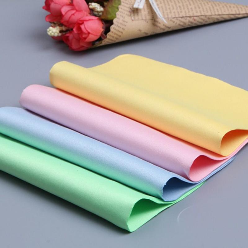 Product Introduction of Simple Suede Glasses Cloth Microfiber Solid Color Phone Glasses Cleaner Lens Phone Screen Glasses Clean Cleaning Wipes Computer 11