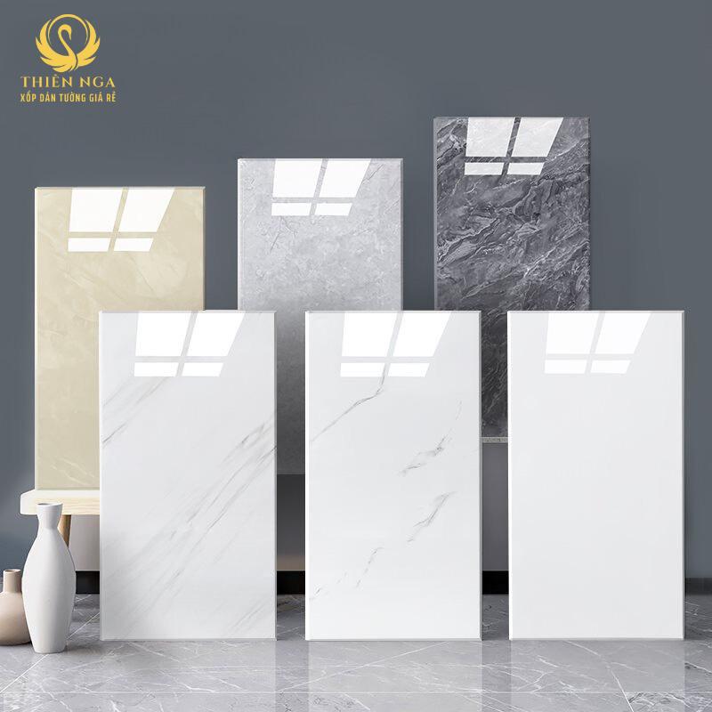 20 Tấm Xốp PVC Vân Đá Hoa Cương Cao Cấp, Có Sẵn Keo Dán Tiện Lợi KT 30*60cm, Dễ Dàng Vệ Sinh