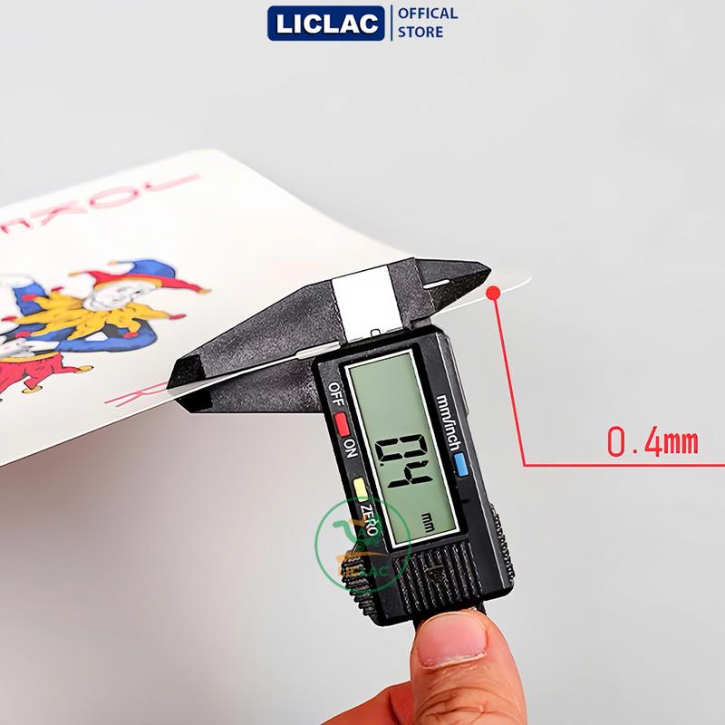 Bộ Bài Tây Khổng Lồ Full Size trò chơi giải trí vui vẻ - Bài Poker kích thước lớn A4 Playing Card 5
