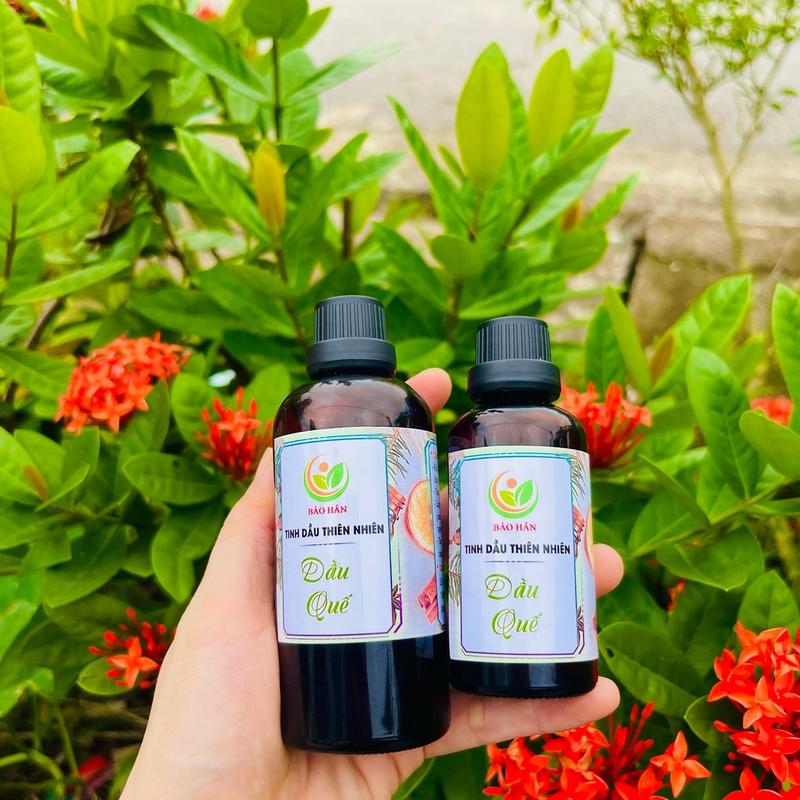 Tặng Vỏ TREO Ô TÔ Tinh Dầu Quế từ thiên nhiên Bảo Hân, khử khuẩn thanh lọc không khí, thơm xe 4