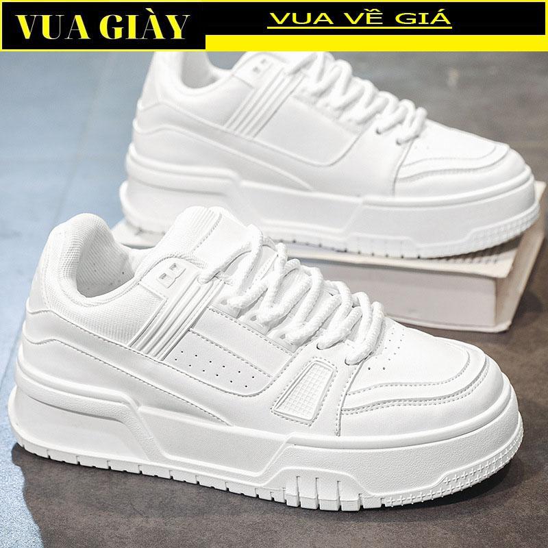 Giày thể thao nam Vua Giày trắng mẫu mới 2026 phong cách trẻ trung, năng động 805 Sneaker Hoa Nhung Shoes Đế Bằng