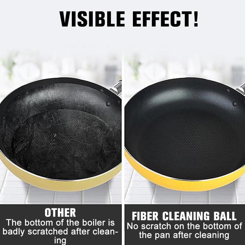 Product Introduction of Pot Brush Dishwash Ball Kitchen Pot Brush Artifact Cleaning Ball Plastic Steel Wire Ball 24