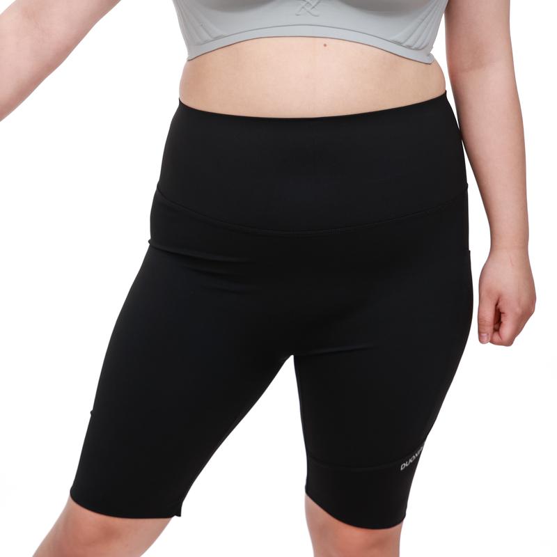 Quần Legging Lửng Bigsize Cạp Cao Che Bụng - Có Túi Hông - Size Tới 130Kg - Su Đúc Siêu Dãn - Mã N59 Nữ Women Pants Lưng Cao